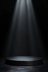 Dark Podium Spotlight