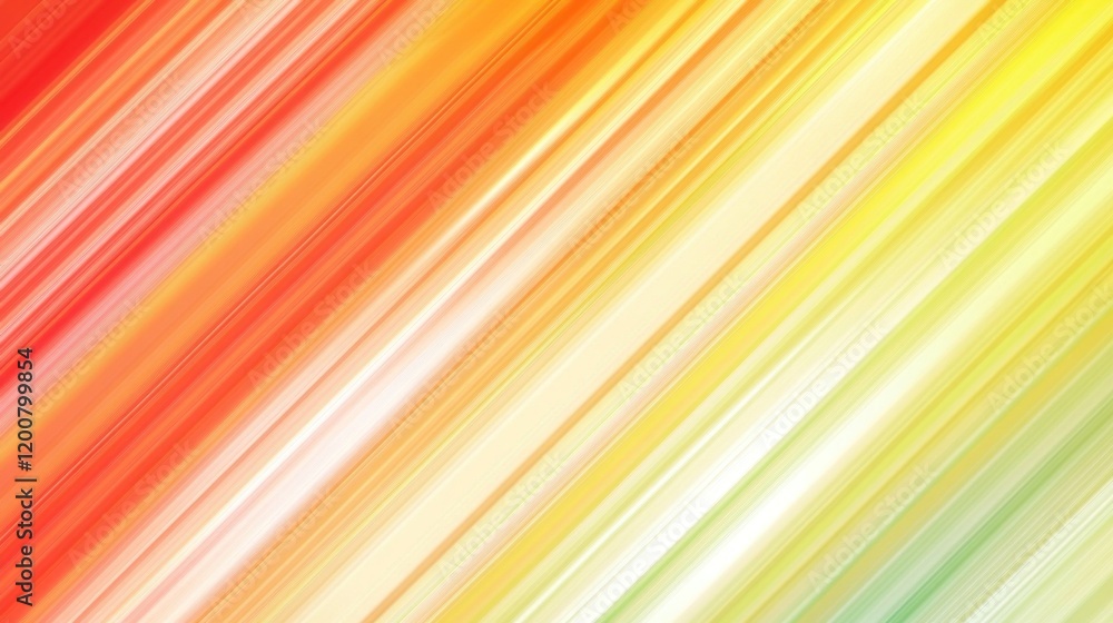 Poster abstract diagonal lines in warm colors.