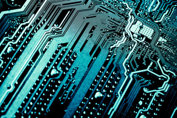 Abstract,close up of Mainboard Electronic background.
(logic board,cpu motherboard,circuit,system...