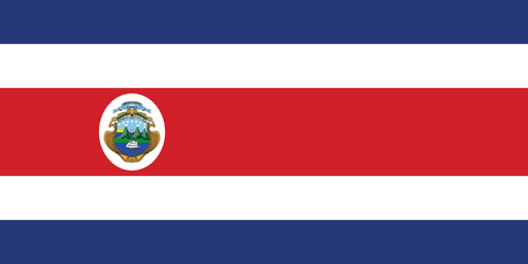 Costa Rica National Flag