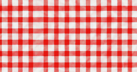 Red Gingham Check