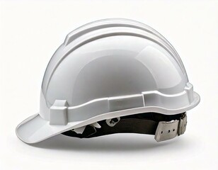 Safety helmet mockup on blank background, hard helmet