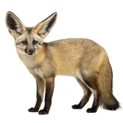Obraz premium Bat Eared Fox AI Generated Image