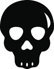 Skull Outline Vector: High-Quality Graphic for Creative Projects
