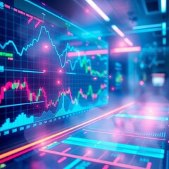 stock market graph. Stock Market Candlestick Financial Analysis Abstract. stock trading
