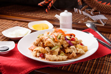 sweet and sour crispy pork
