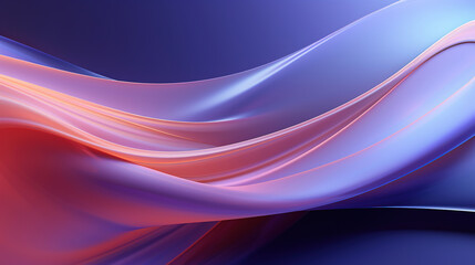 Fototapeta premium Abstract Gradient Wave Design