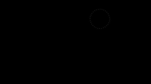 Bursts And Sparks Circle Burst Motion Graphics in After Effects pop up, line, shiny, blast on black screen background.Zigzag Highlight bursting Circle Line elements Graphics. 4k