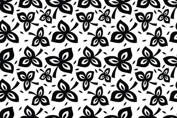 Abstract Leaves Pattern