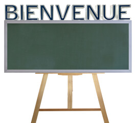 Bienvenue sur tableau vert © Unclesam