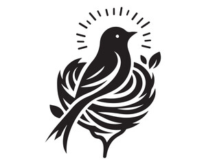 Nestling bird 16.eps