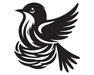 Fototapeta premium Nestling bird 19.eps