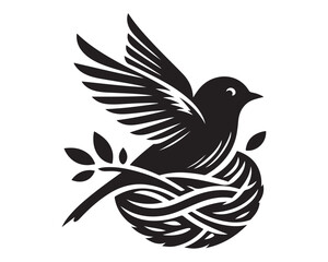 Nestling bird 20.eps