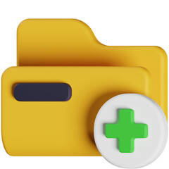 Add New Folder 3D Icon