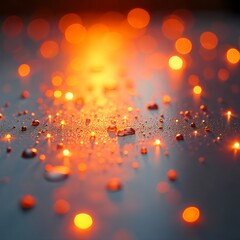 abstract background with bokeh