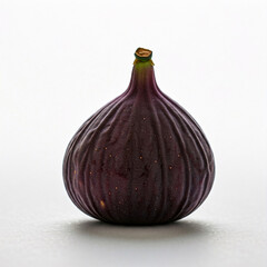 Fototapeta premium Ripe figs on a white background. Selective focus.