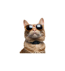 cat with sunglasses