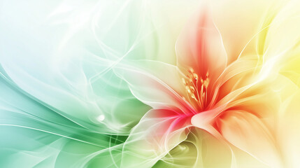 Luxury Colorful Flowers Background Wallpaper