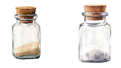 Salt and pepper shakers kitchen counter photography domestic close-up culinary art