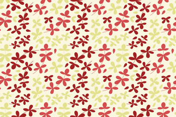 Red Ivy Background