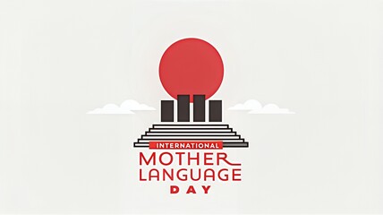 International Mother Language Day Sunrise Steps Culture Celebration