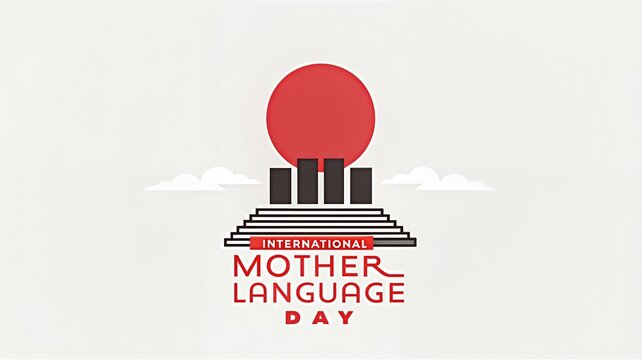 International Mother Language Day Sunrise Steps Culture Celebration