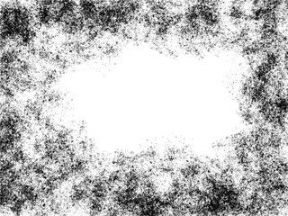 Grunge halftone print frame, Subtle halftone grunge urban vector. distressed texture. Grunge background. Abstract mild textured effect.