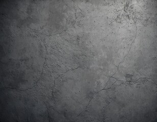 Fototapeta premium Dark Gray Concrete Texture Background with Cracks and Rough Surface