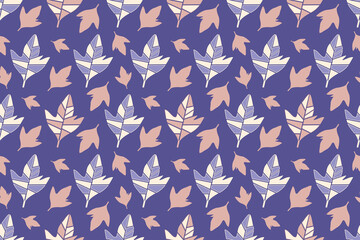 Purple Flowers Pattern