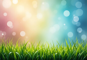 Obraz premium green grass background