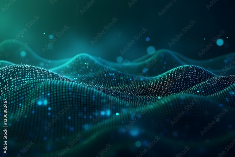 Poster digital abstract technology background cyber abstract background