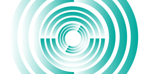 white abstract background with circle lines spiral with copy space in the center. Ideal for modern design templates and backgrounds. Optical illusion tunnel with white and past pattern.  vector. 