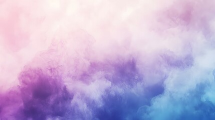 Abstract Pastel Cloudscape Dreamlike Colorscape