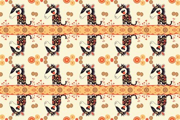 ikat pattern