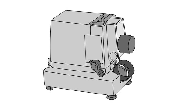 recommend clip art: line art color of projector illustration