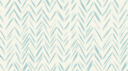 Abstract zigzag pattern with soft blue chevrons on light beige background, creating neutral and understated design