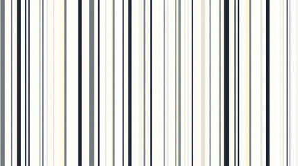 Obraz premium Minimalist vertical stripe pattern with alternating thin and thick lines in neutral tones, creating simple and modern design