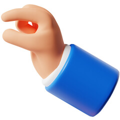 3D Pinched Hand Gesture