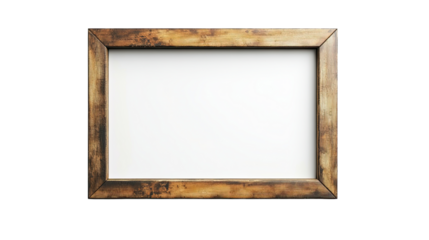 Rustic Wooden Frame: A simple yet elegant wooden frame with a warm, natural finish, ready to showcase your cherished memories or artwork. The frame features a rustic.