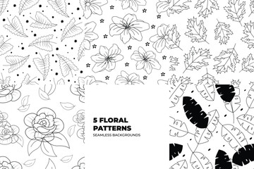 Flower Backdrop Set