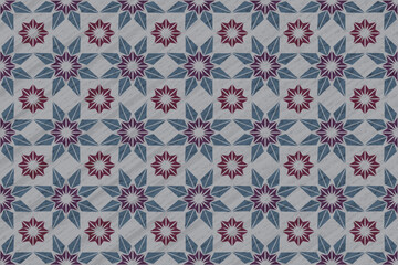Seamless pattern embroidery, Indian Style. art ornament print. Design for Capet, Cover, fabric, drapery, table linens, and for clothing