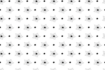 Kaleidoscopic Flower Background