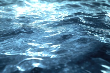 . A QuickTime animation of flowing waves with subtle ripples and light reflections, ideal for looping backgrounds.