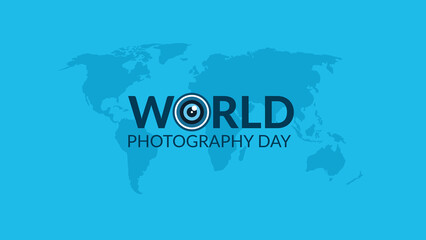 world photograp day design, banner, poster, background