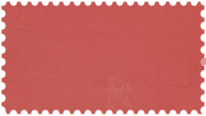 Vintage Postage stamp border blank background. Paper texture isolated on blank background. Mockup with perforations for your picture text or design. Reverse side of postage stamp