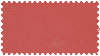 Vintage Postage stamp border blank background. Paper texture isolated on blank background. Mockup with perforations for your picture text or design. Reverse side of postage stamp