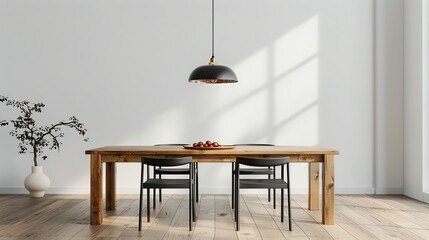 Modern dining room interior design 