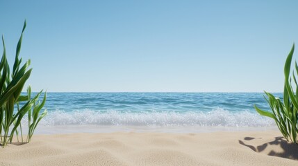 Serene Beach Scene