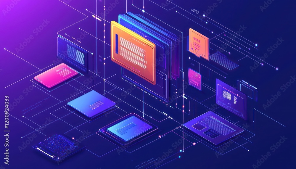 Poster data synchronization is represented by transferring documents and backing up files digitally.