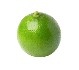 lime isolated on white